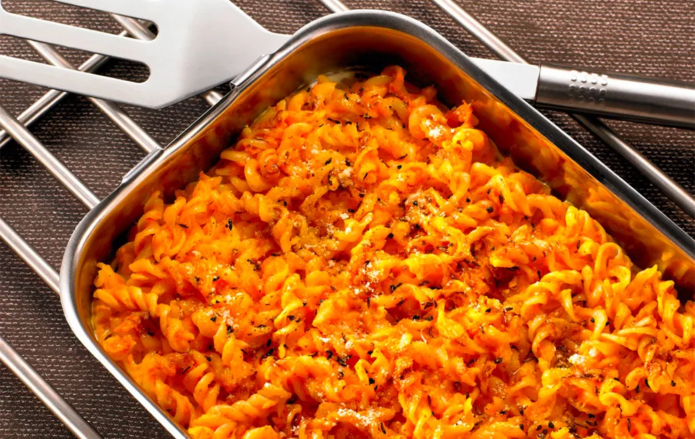 gratin fusilli carottes cumin