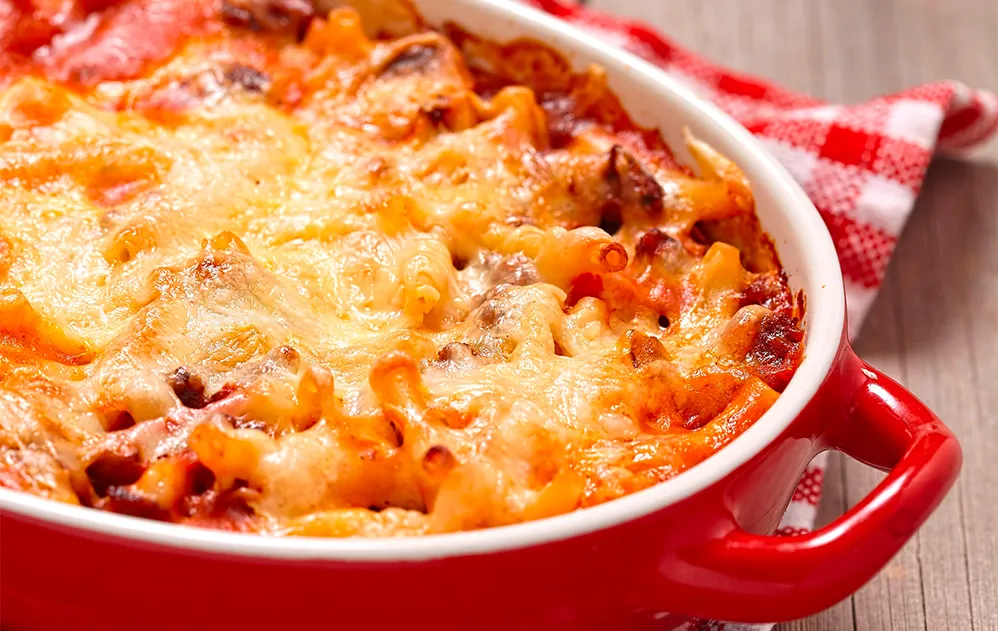 Gratin Pâtes Viande Hachée