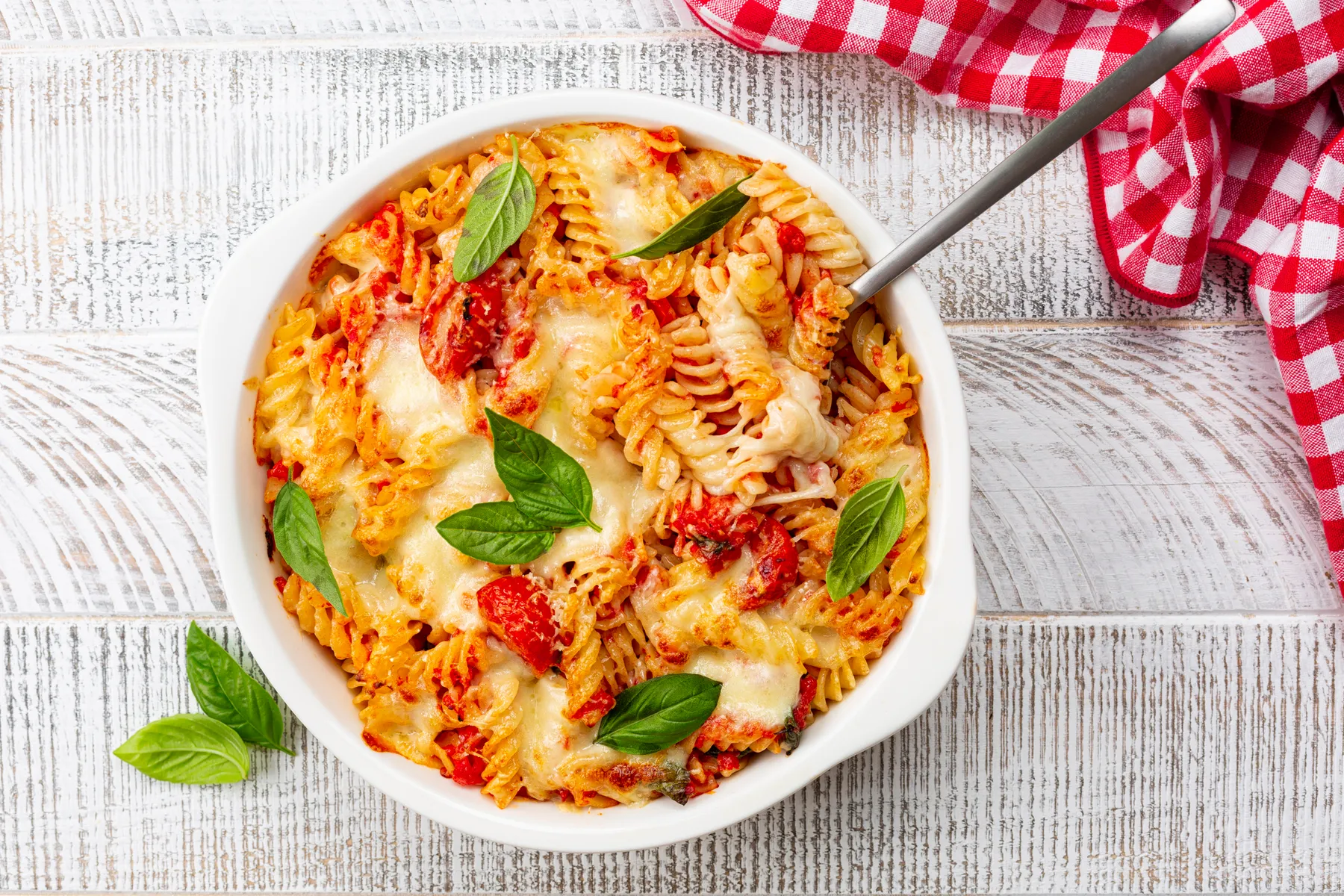 Gratin de Pâtes à la Sauce Tomate