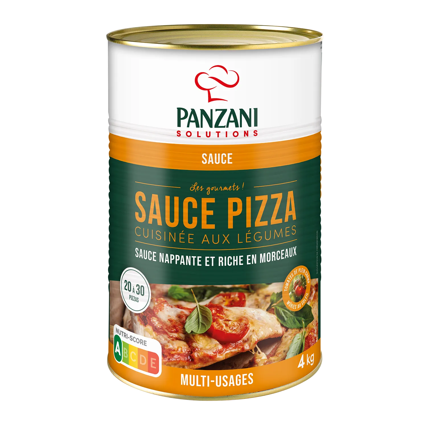Sauce Pizza aux légumes