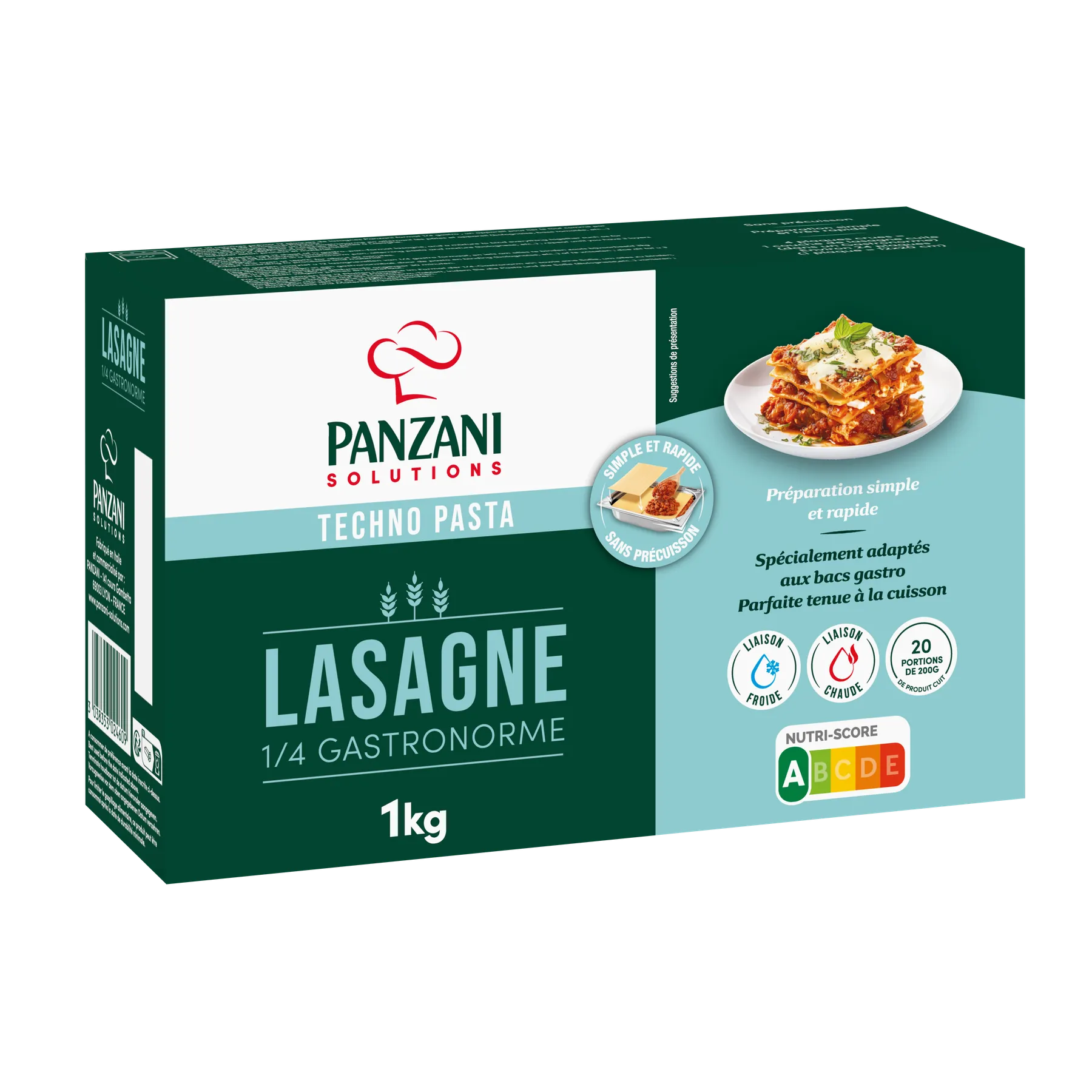 Lasagne Quart Gastro