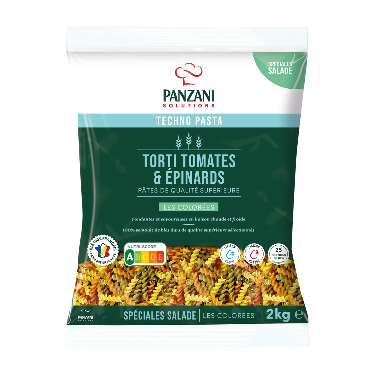 Torti Épinards Tomates