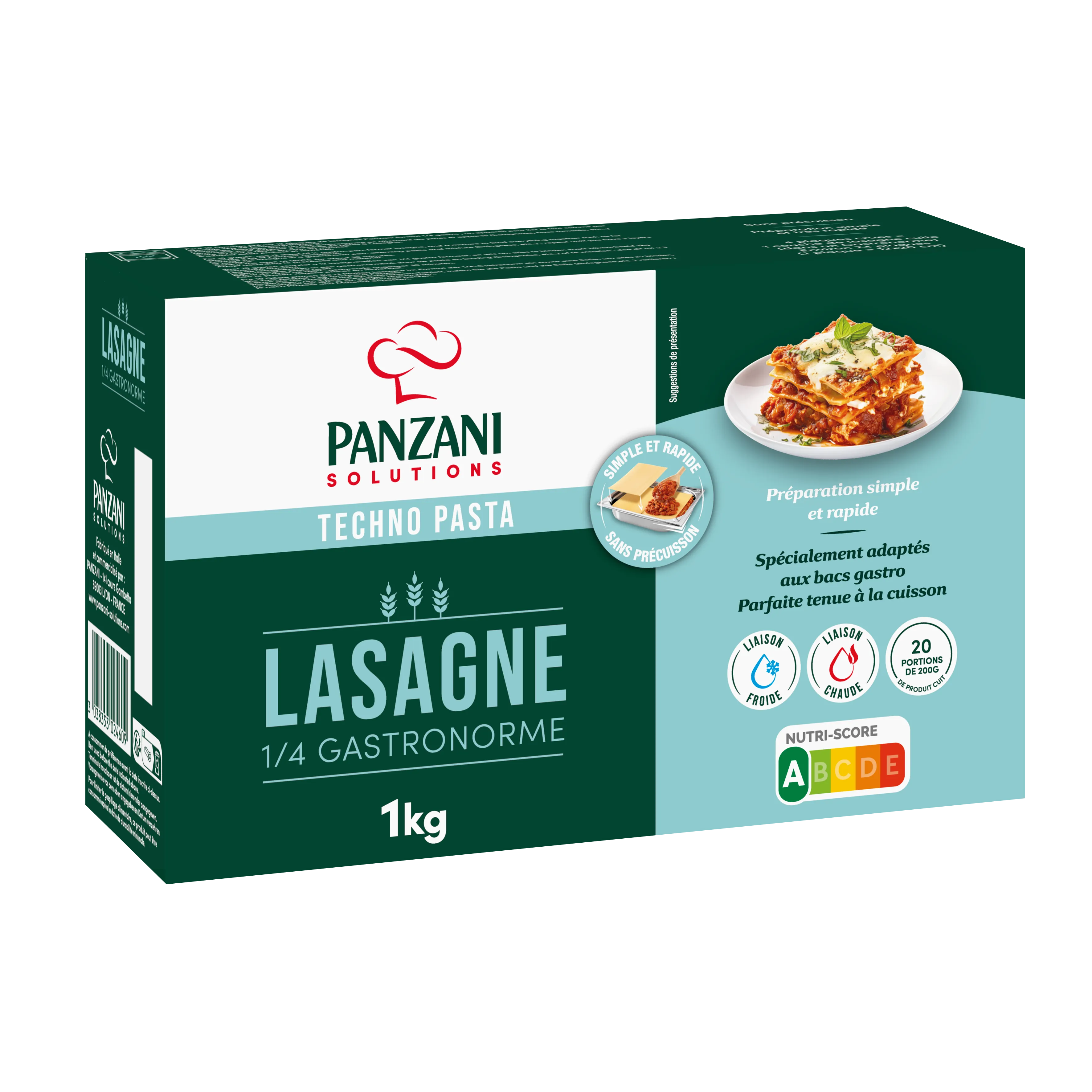 Lasagne Quart Gastro