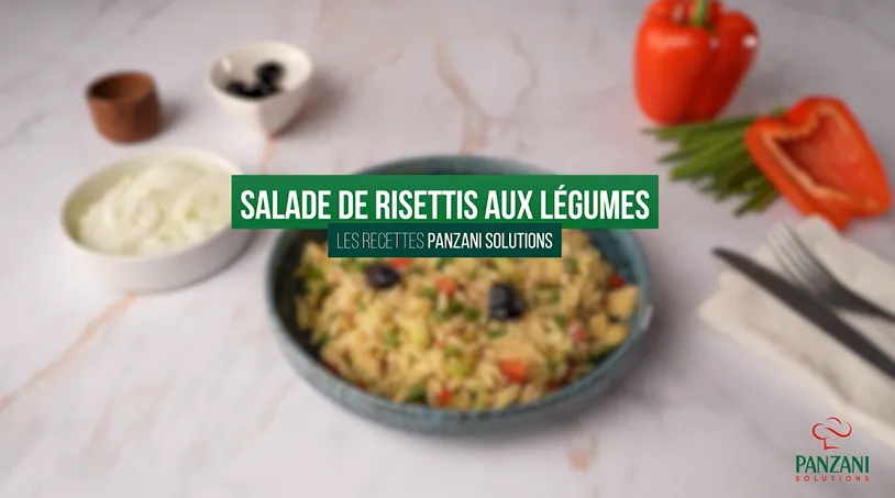 Salade de Risettis aux légumes